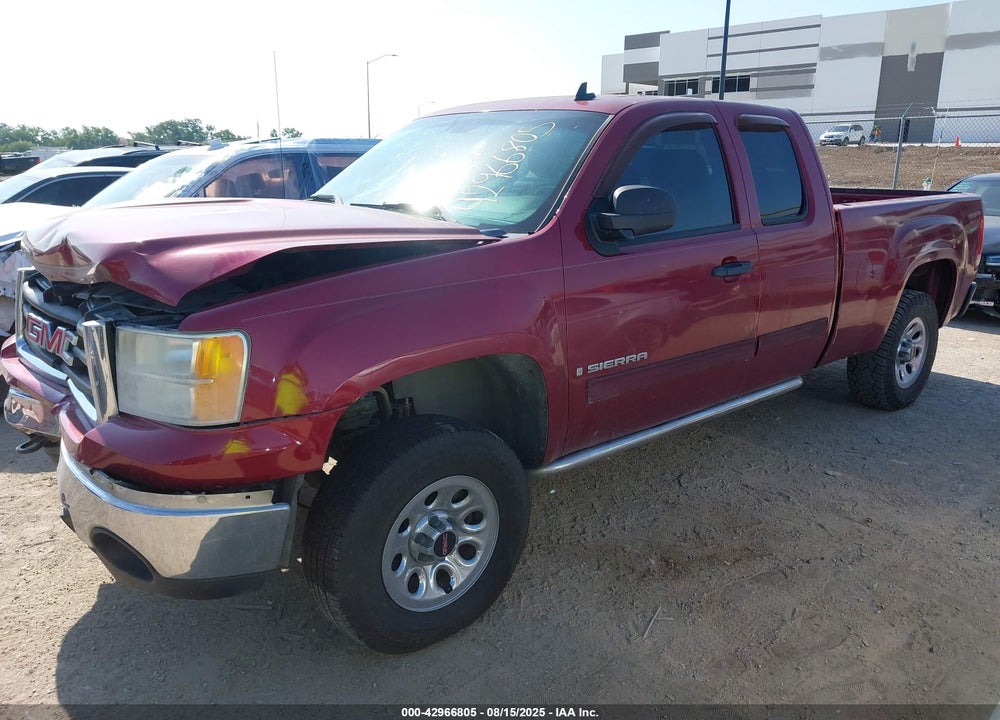2007 GMC SIERRA 1500 SLE1 VIN: 1GTEC19007Z586940