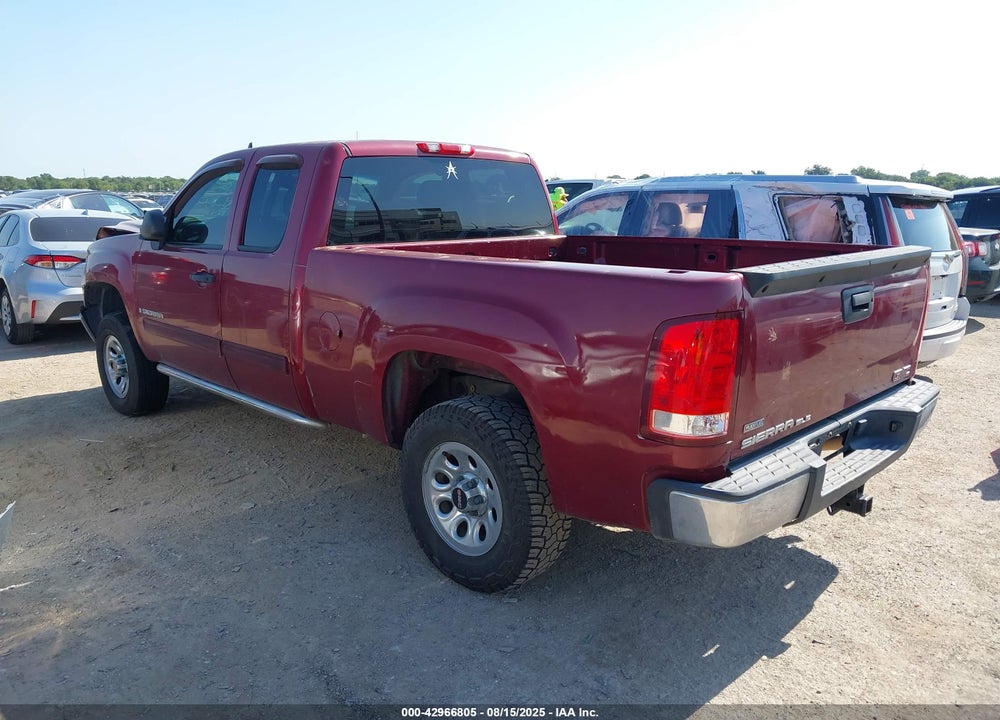 2007 GMC SIERRA 1500 SLE1 VIN: 1GTEC19007Z586940