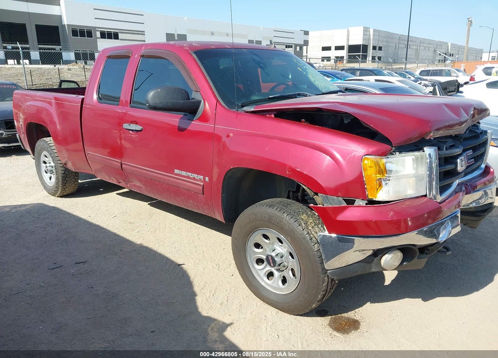 2007 GMC SIERRA 1500 SLE1 VIN: 1GTEC19007Z586940