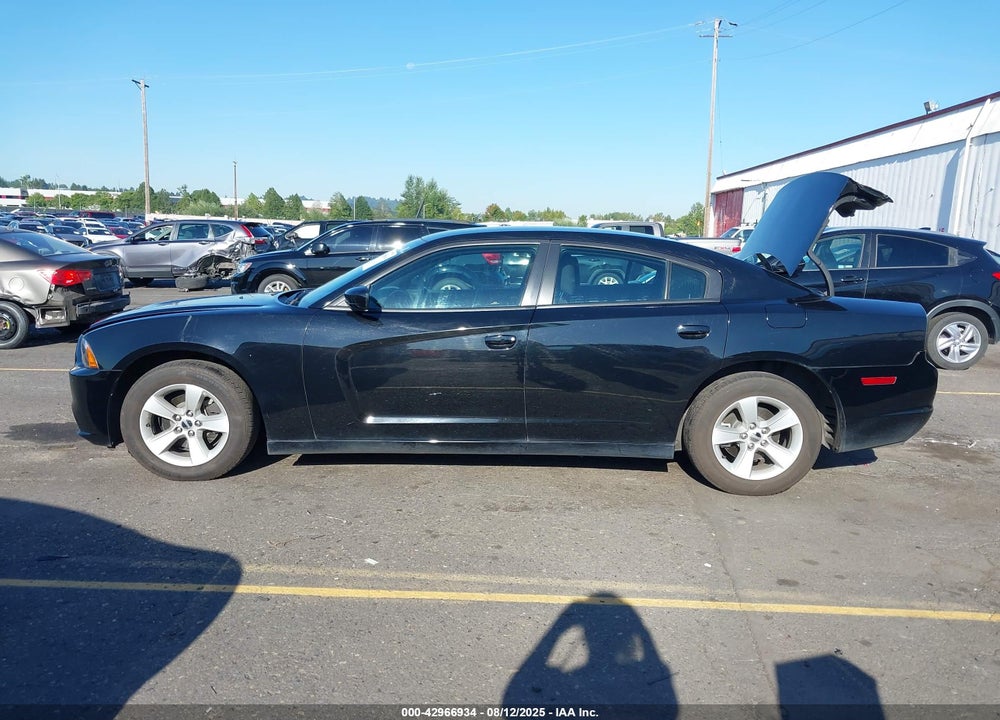2013 DODGE CHARGER SE VIN: 2C3CDXBG5DH734921