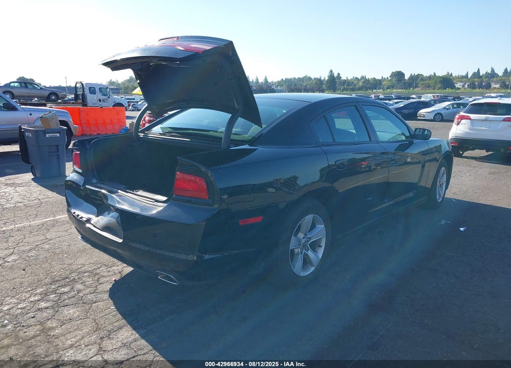 2013 DODGE CHARGER SE VIN: 2C3CDXBG5DH734921