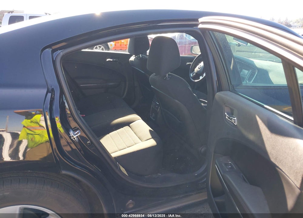 2013 DODGE CHARGER SE VIN: 2C3CDXBG5DH734921