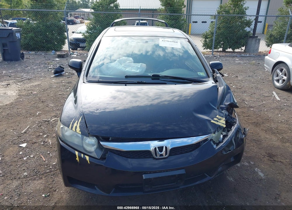 2009 HONDA CIVIC VIN: 19XFA16889E015294