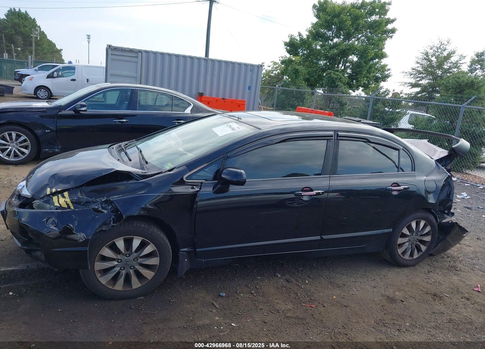 2009 HONDA CIVIC VIN: 19XFA16889E015294