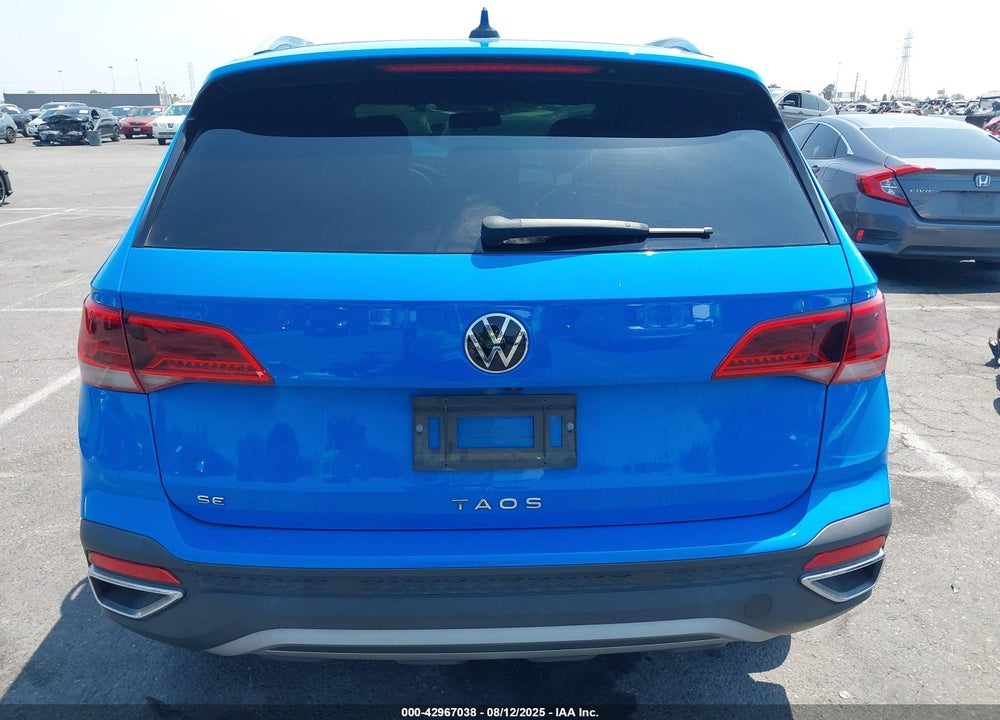2022 VOLKSWAGEN TAOS VIN: 3VVTX7B28NM024293