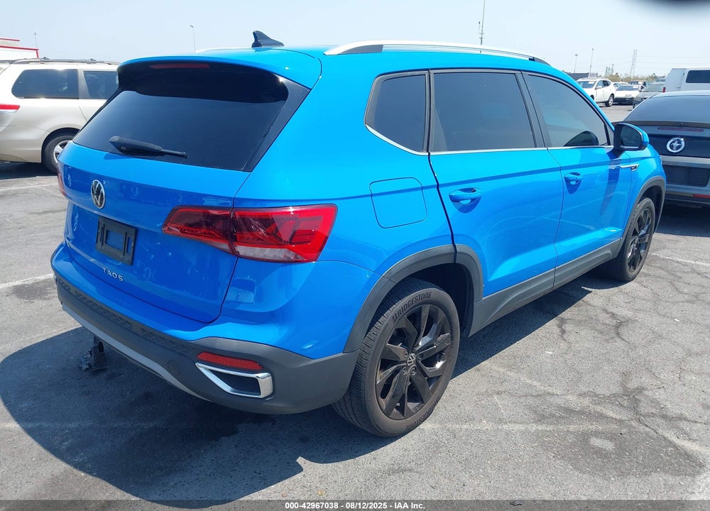 2022 VOLKSWAGEN TAOS VIN: 3VVTX7B28NM024293