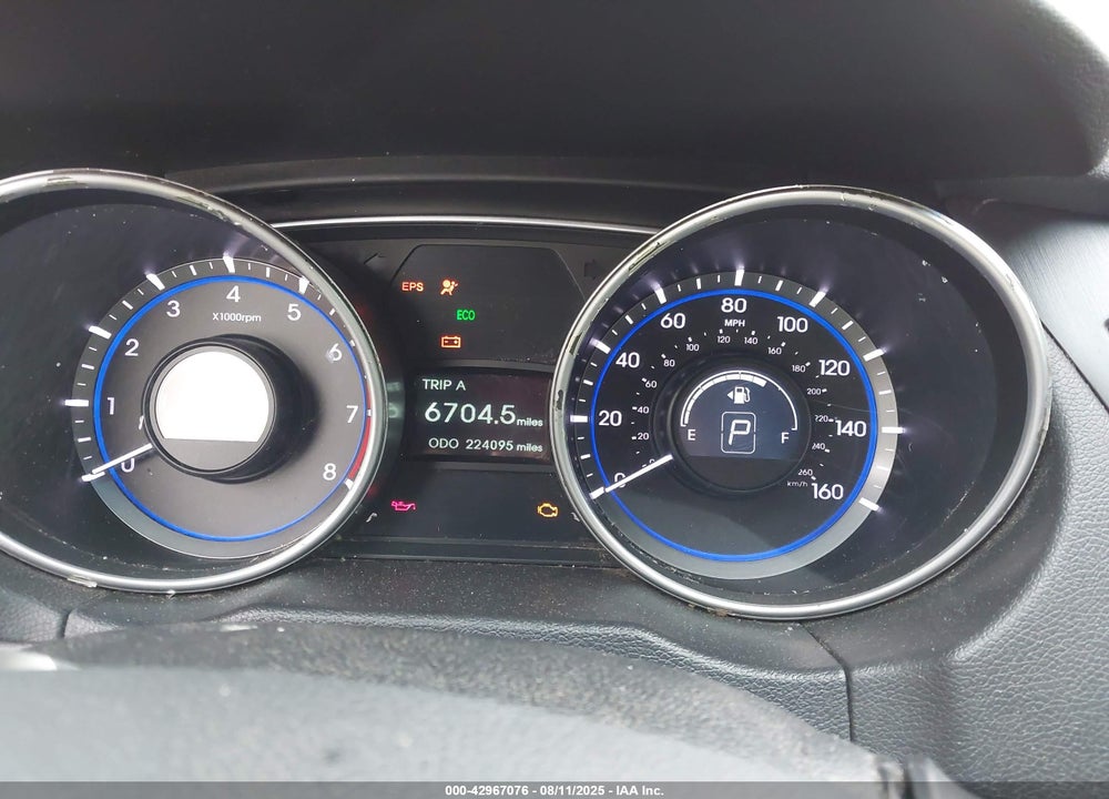 2011 HYUNDAI SONATA VIN: 5NPEB4AC8BH237549