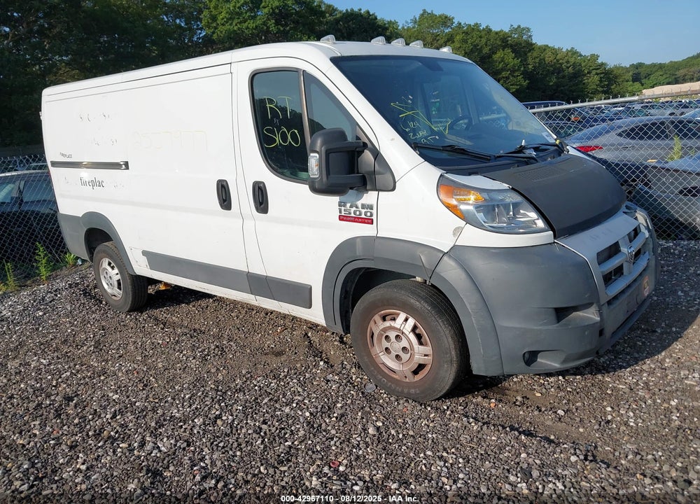 2014 RAM PROMASTER 1500 LOW ROOF VIN: 3C6TRVAG5EE116683