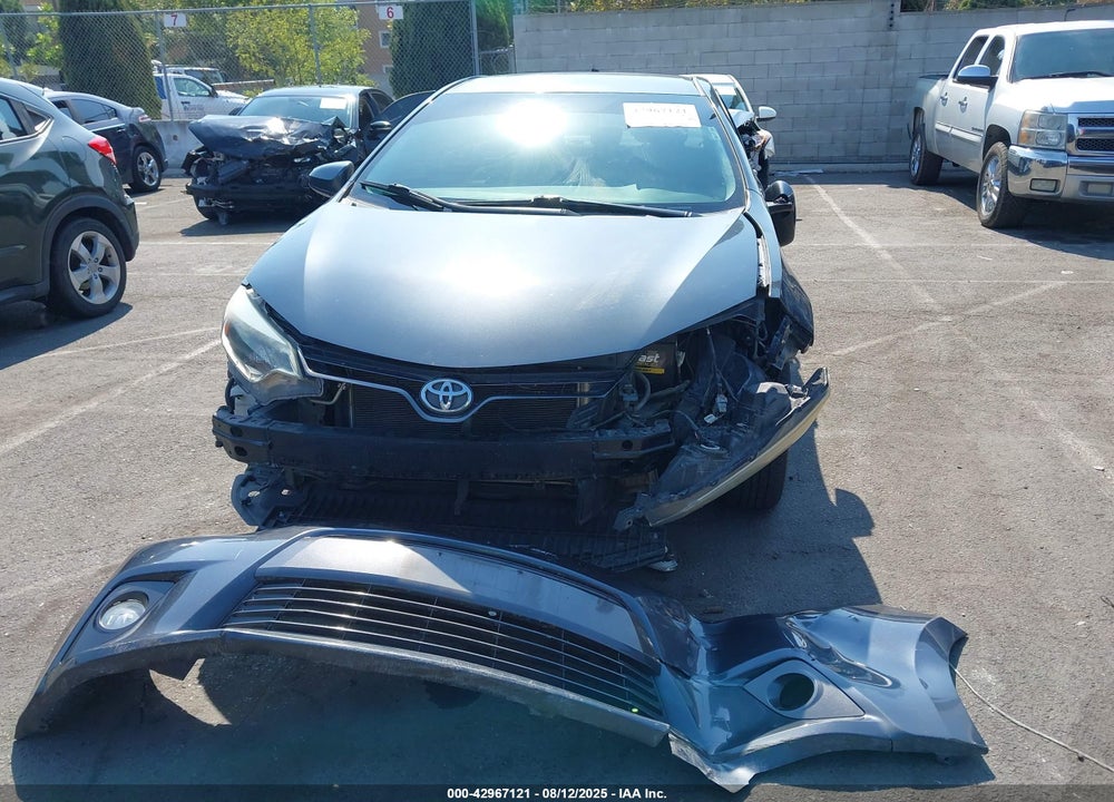 2016 TOYOTA COROLLA VIN: 5YFBURHE0GP523195
