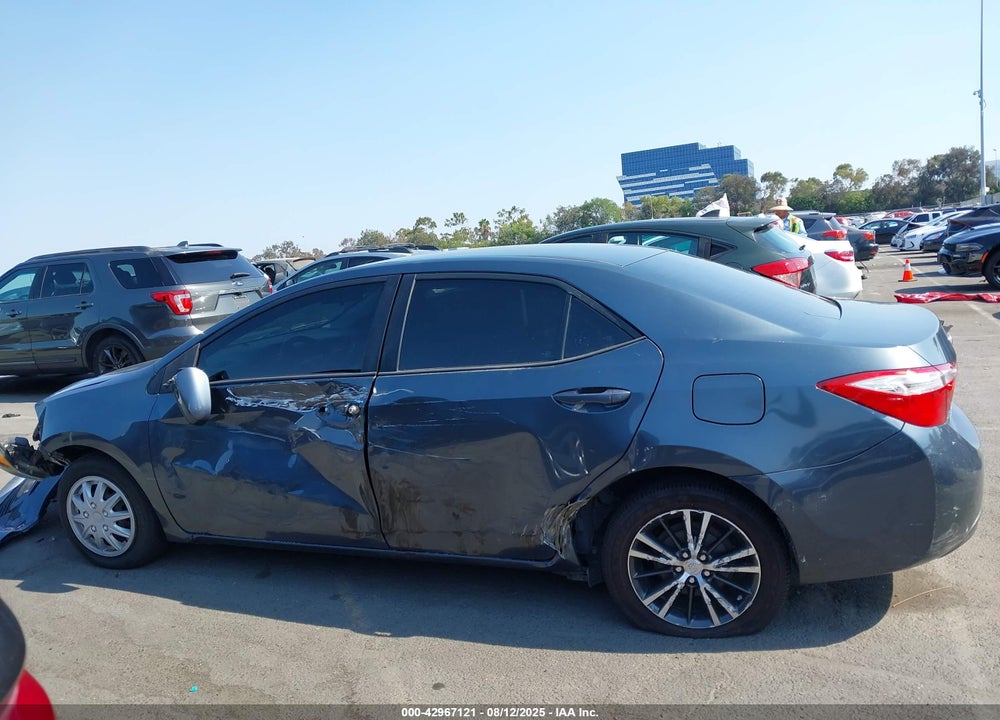 2016 TOYOTA COROLLA VIN: 5YFBURHE0GP523195