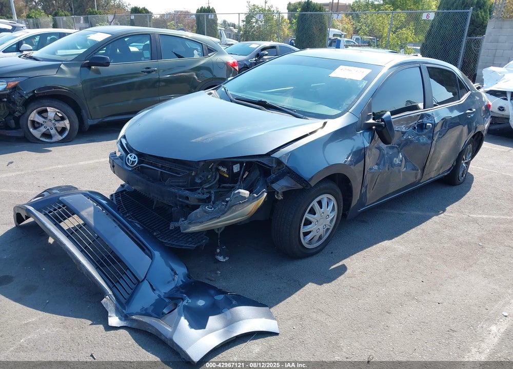 2016 TOYOTA COROLLA VIN: 5YFBURHE0GP523195