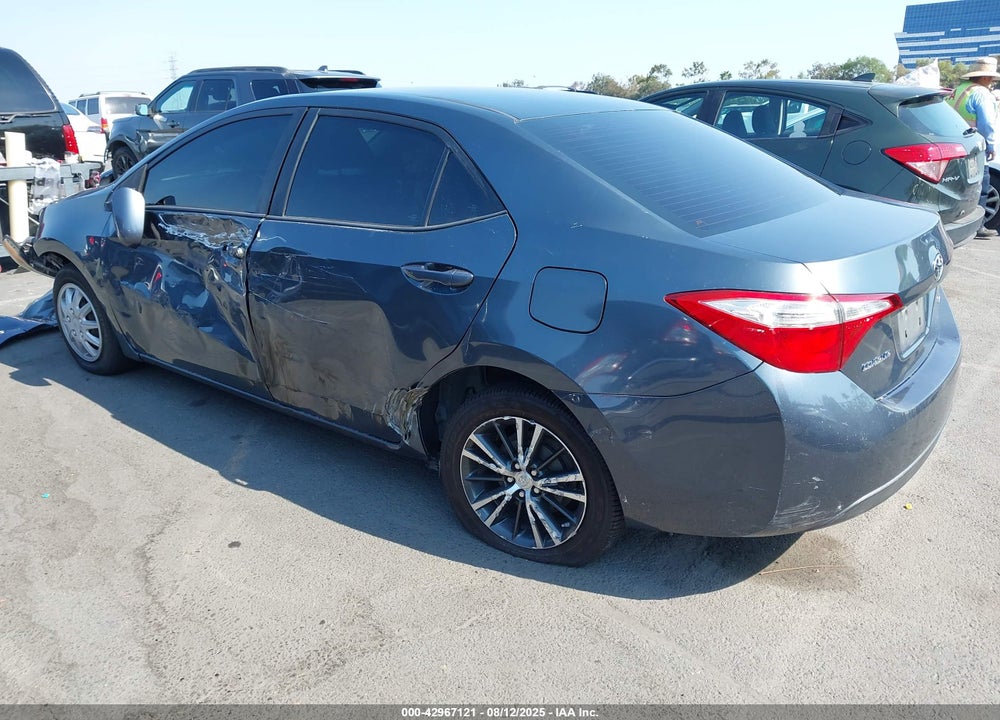2016 TOYOTA COROLLA VIN: 5YFBURHE0GP523195
