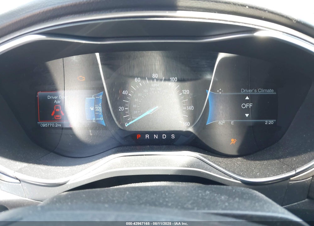 2016 FORD FUSION SE VIN: 3FA6P0H98GR342398