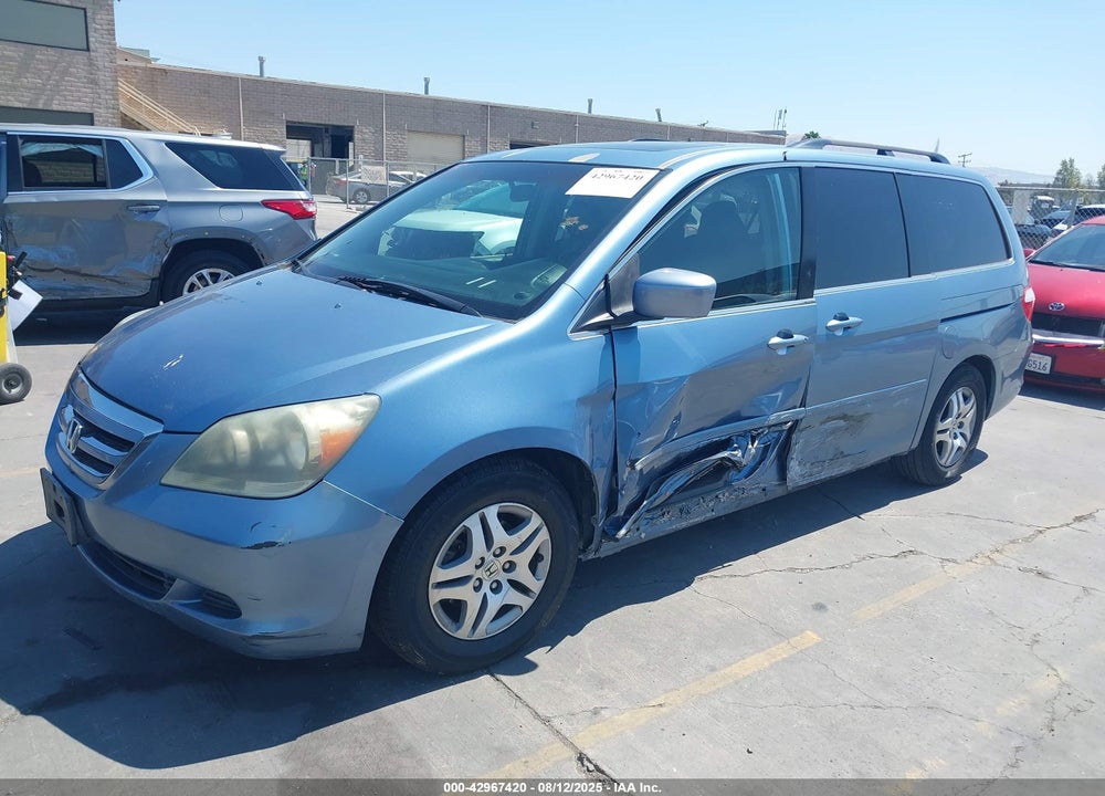 2006 HONDA ODYSSEY EX-L VIN: 5FNRL38726B120491