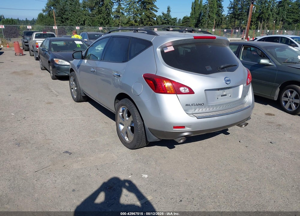 2009 NISSAN MURANO VIN: JN8AZ18W99W146114