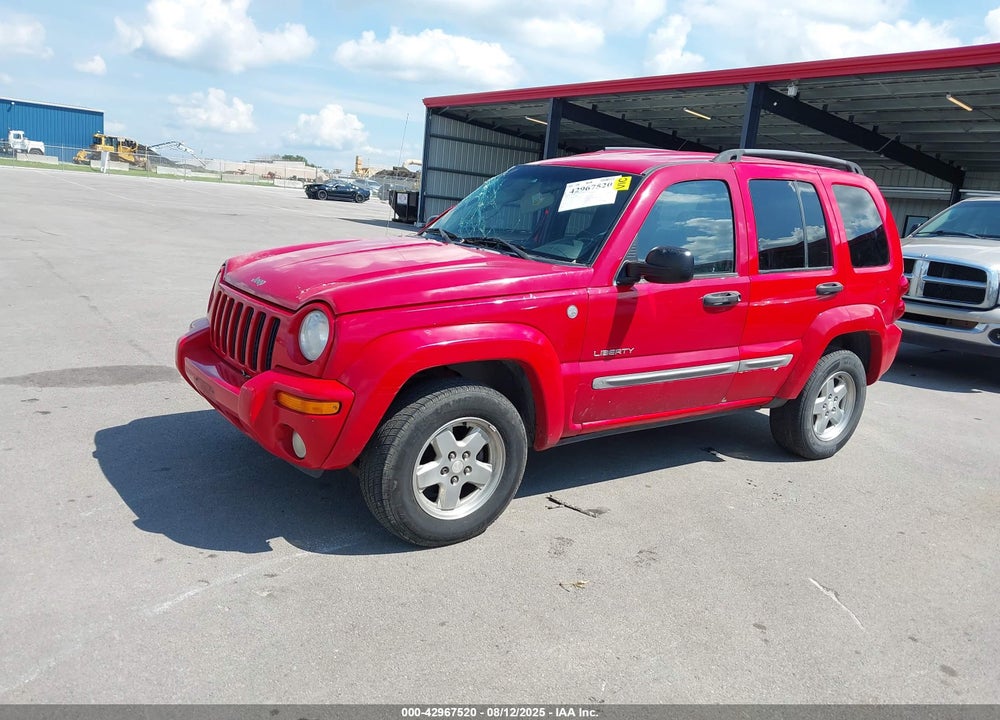 2002 JEEP LIBERTY SPORT VIN: 1J4GL48K52W128974