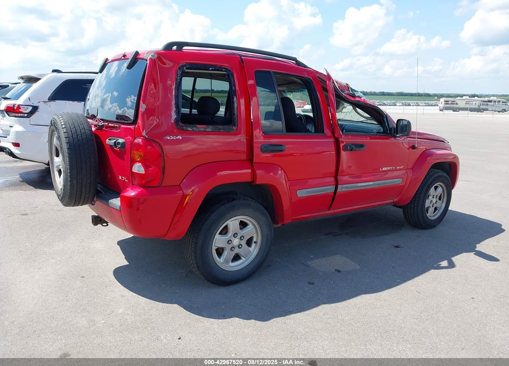 2002 JEEP LIBERTY SPORT VIN: 1J4GL48K52W128974