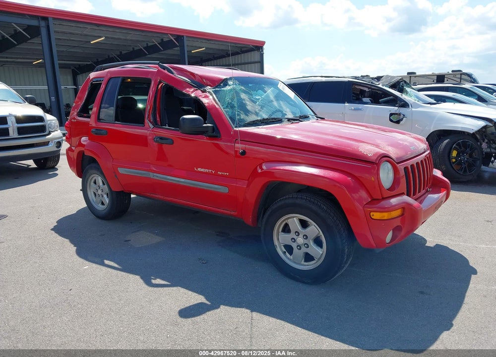 2002 JEEP LIBERTY SPORT VIN: 1J4GL48K52W128974