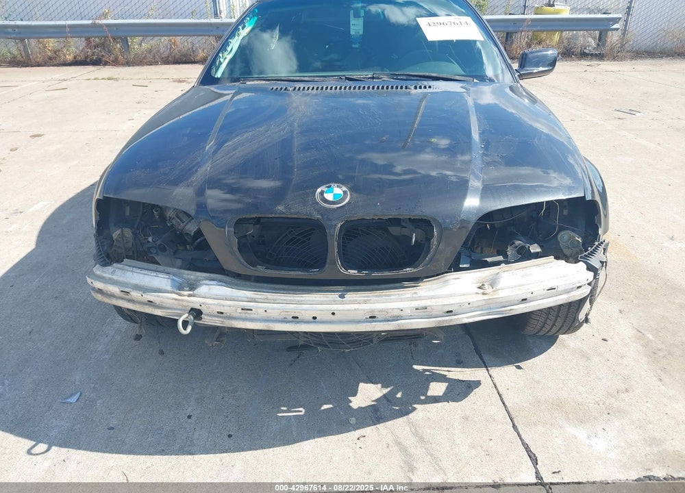 2002 BMW 325CI VIN: WBABN33422PG54759