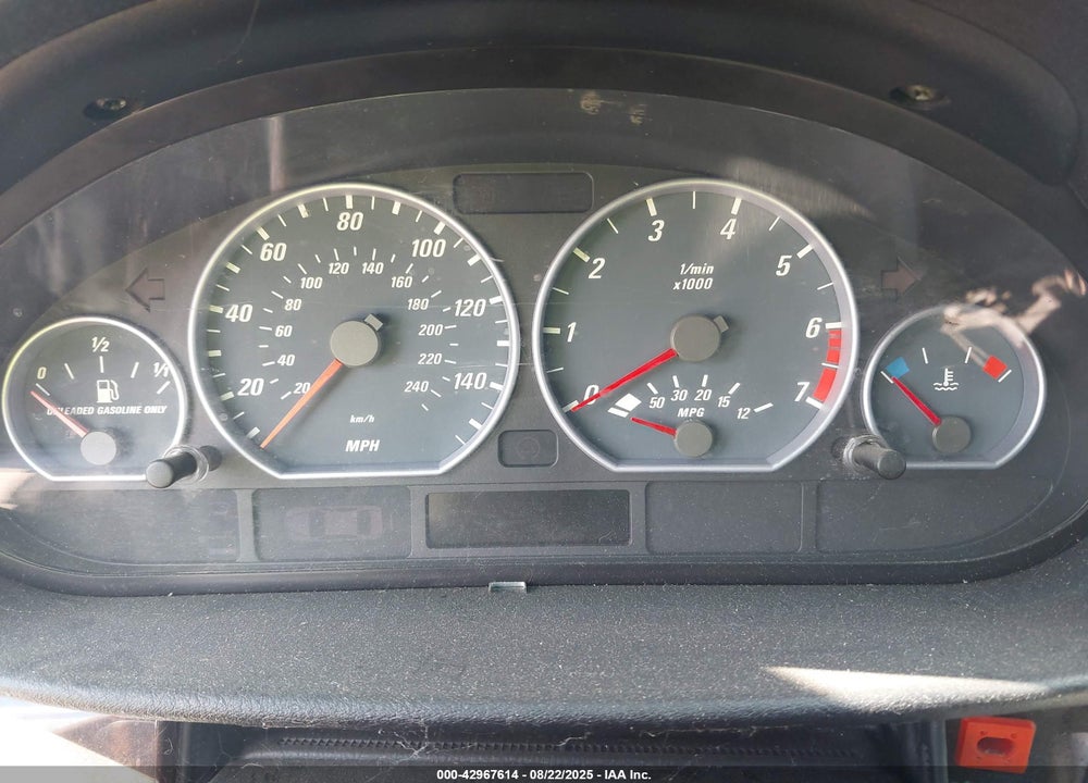 2002 BMW 325CI VIN: WBABN33422PG54759