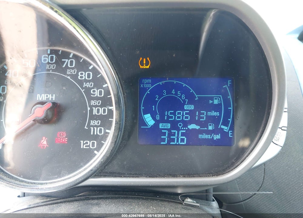 2014 CHEVROLET SPARK VIN: KL8CA6S98EC591735