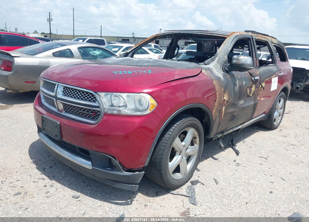 2013 DODGE DURANGO VIN: 1C4SDHET2DC661967