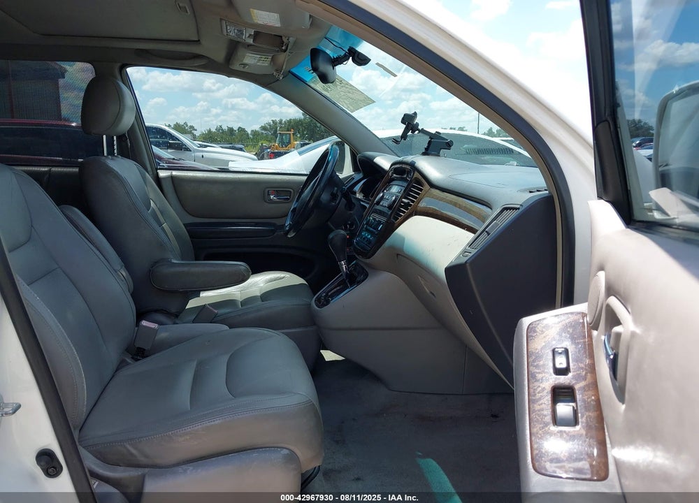 2001 TOYOTA HIGHLANDER V6 VIN: JTEGF21AX10008734