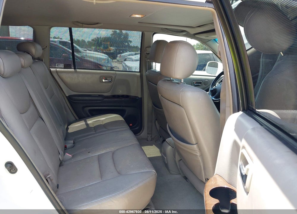 2001 TOYOTA HIGHLANDER V6 VIN: JTEGF21AX10008734