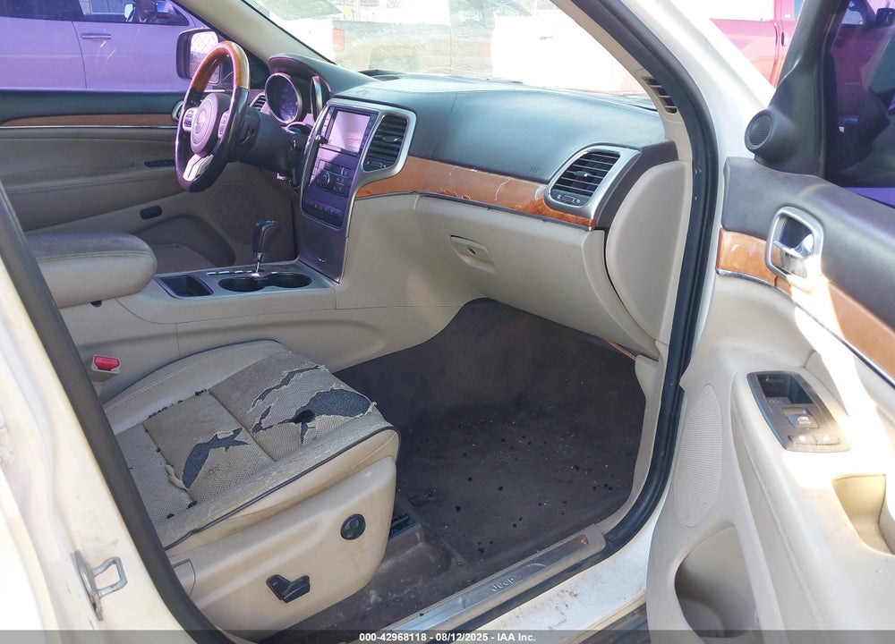 2011 JEEP GRAND CHEROKEE OVERLAND VIN: 1J4RS6GT6BC659894
