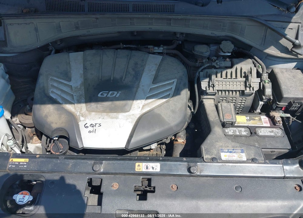 2016 HYUNDAI SANTA FE VIN: KM8SNDHF3GU140942