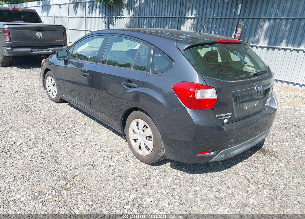 2014 SUBARU IMPREZA 2.0I VIN: JF1GPAA60E8299071