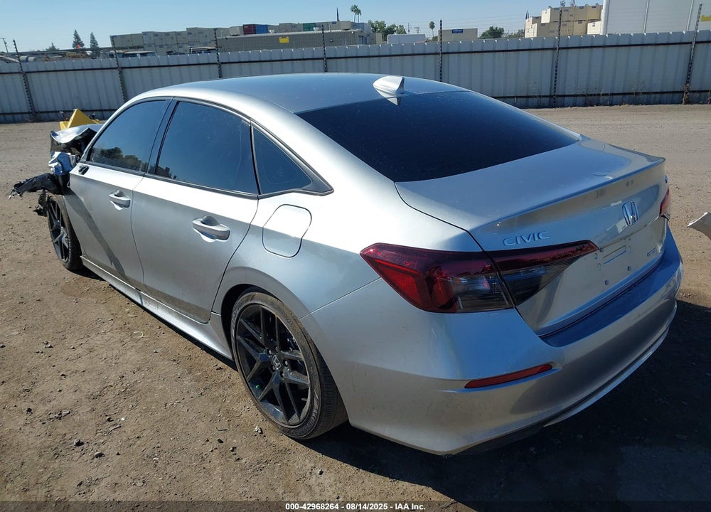 2025 HONDA CIVIC HYBRID VIN: 2HGFE4F88SH340349