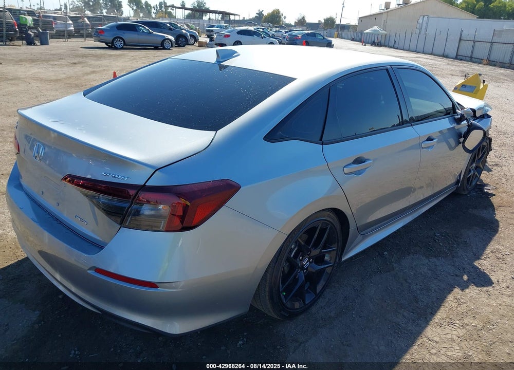 2025 HONDA CIVIC HYBRID VIN: 2HGFE4F88SH340349