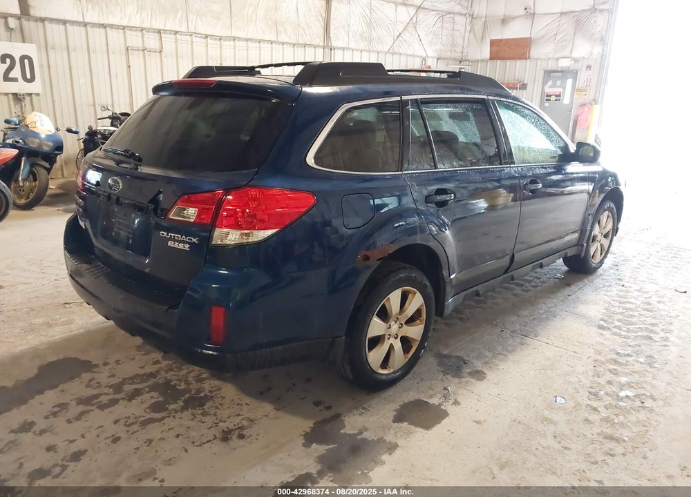 2010 SUBARU OUTBACK 2.5I PREMIUM VIN: 4S4BRBCC2A3334459