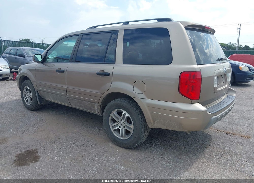 2004 HONDA PILOT EX-L VIN: 2HKYF18544H518581