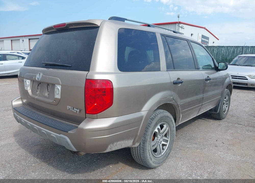 2004 HONDA PILOT EX-L VIN: 2HKYF18544H518581