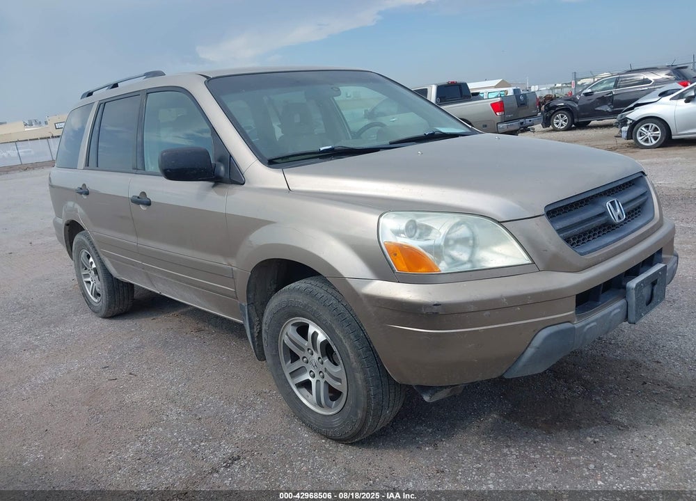 2004 HONDA PILOT EX-L VIN: 2HKYF18544H518581