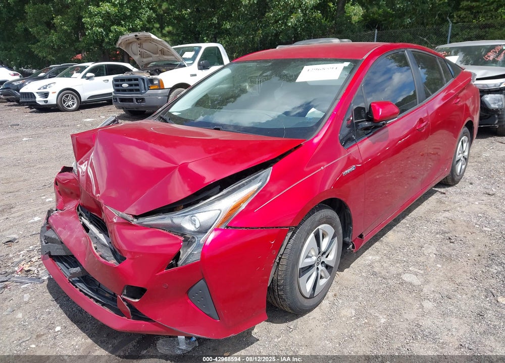 2018 TOYOTA PRIUS VIN: JTDKBRFU0J3586586