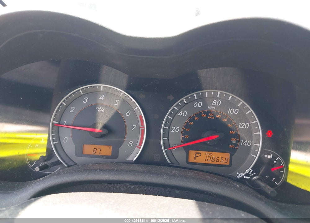 2010 TOYOTA COROLLA S VIN: 1NXBU4EE7AZ250737