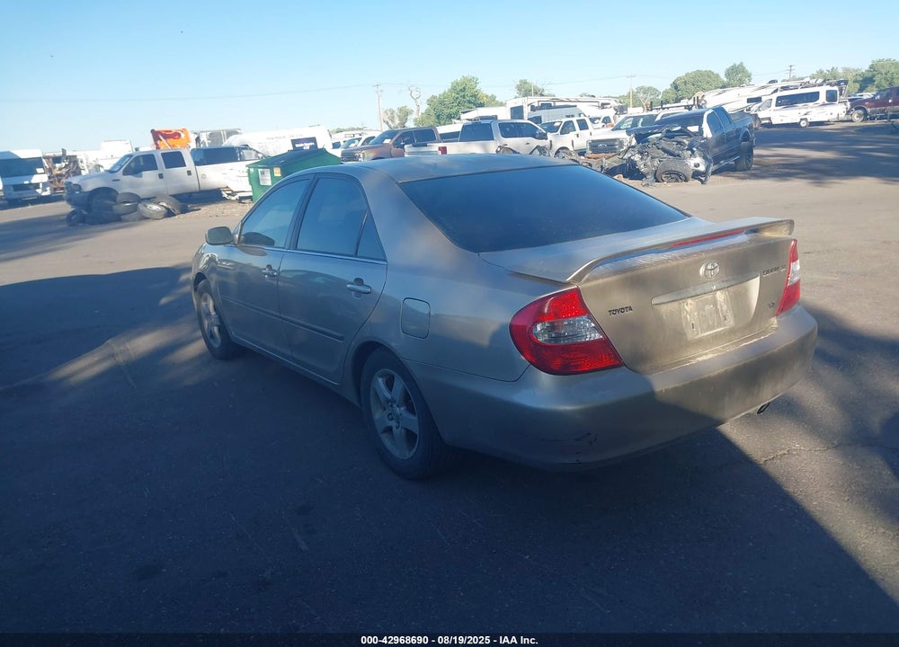 2002 TOYOTA CAMRY SE V6 VIN: JTDBF30K220034938