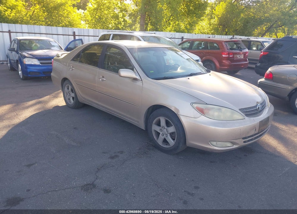 2002 TOYOTA CAMRY SE V6 VIN: JTDBF30K220034938