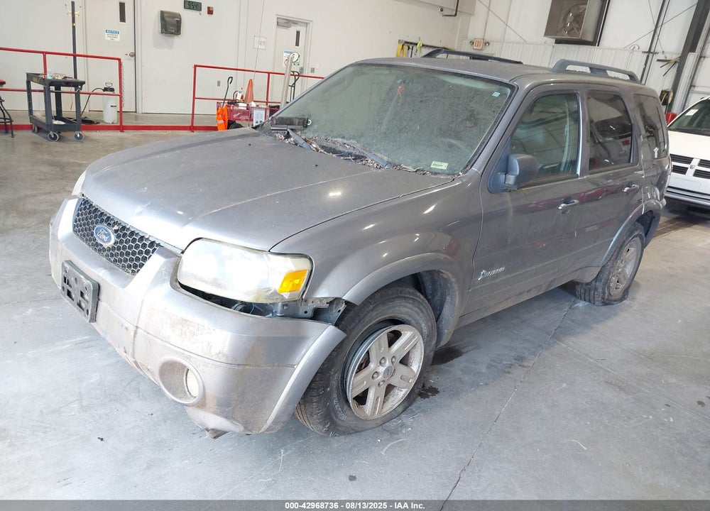2007 FORD ESCAPE HYBRID VIN: 1FMCU49H77KA76617