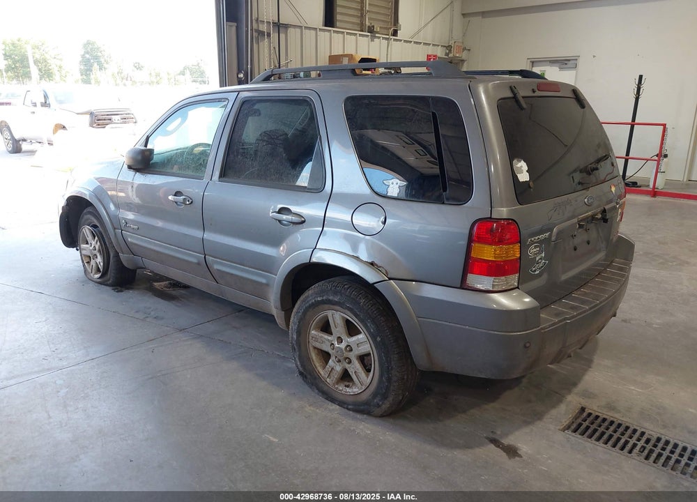 2007 FORD ESCAPE HYBRID VIN: 1FMCU49H77KA76617