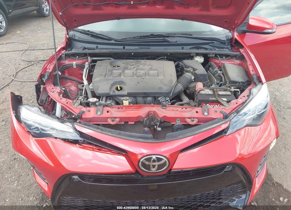 2018 TOYOTA COROLLA SE VIN: 5YFBURHE7JP752139