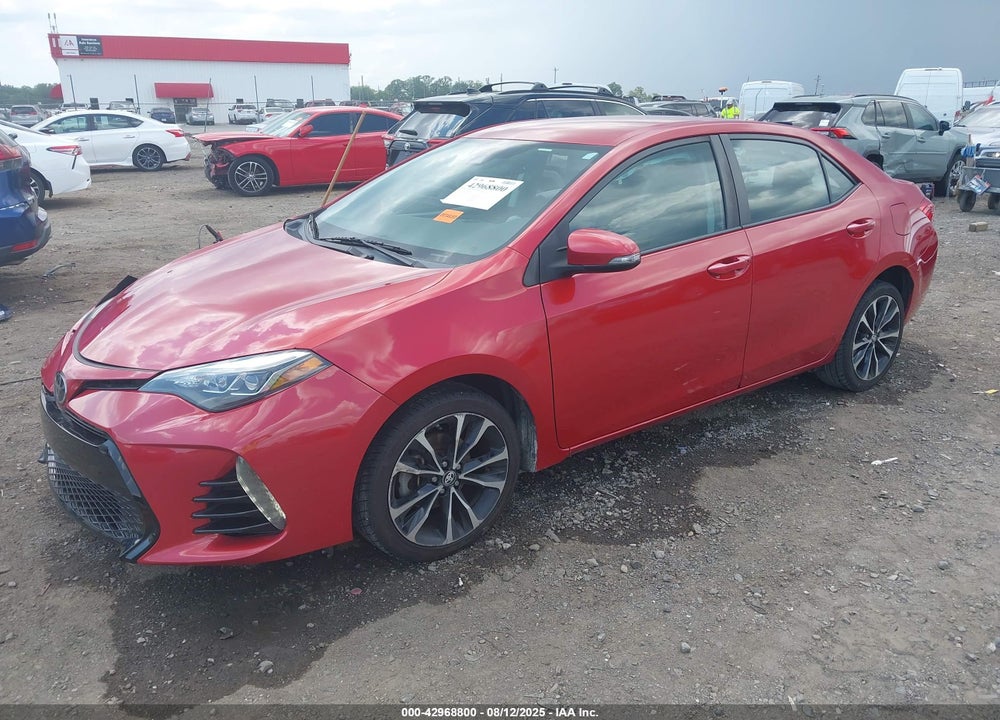 2018 TOYOTA COROLLA SE VIN: 5YFBURHE7JP752139