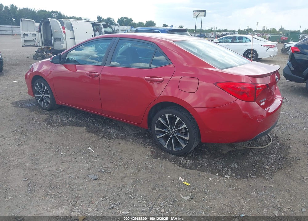 2018 TOYOTA COROLLA SE VIN: 5YFBURHE7JP752139