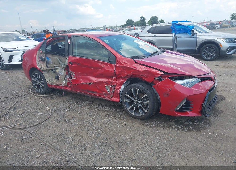 2018 TOYOTA COROLLA SE VIN: 5YFBURHE7JP752139