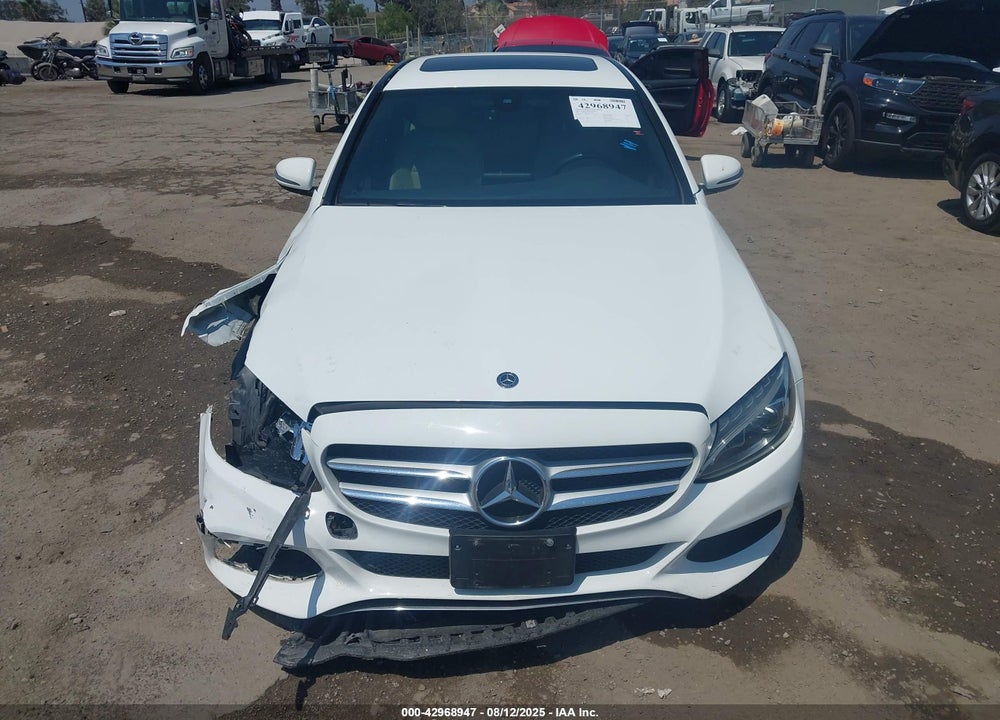 2018 MERCEDES-BENZ C CLASS VIN: 55SWF4HB2JU241808