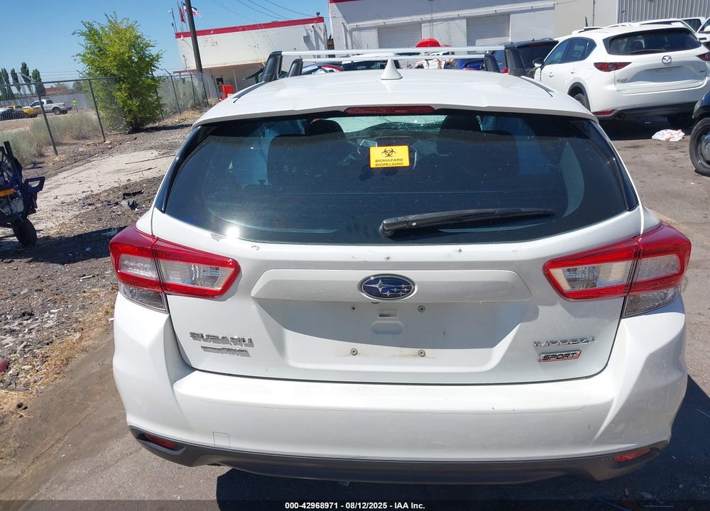 2017 SUBARU IMPREZA VIN: 4S3GTAK6XH3711552