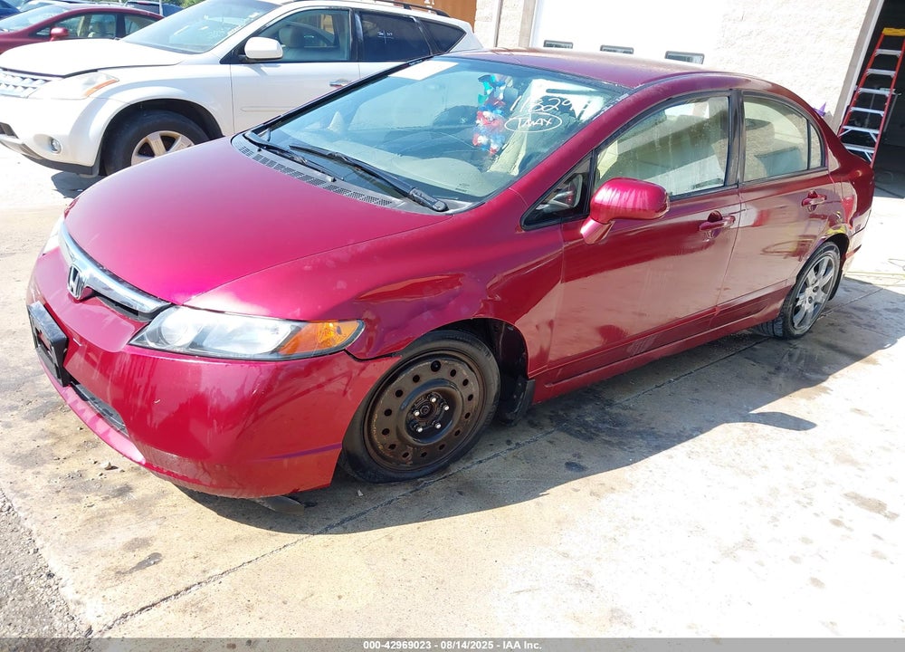 2008 HONDA CIVIC VIN: 1HGFA16538L118295